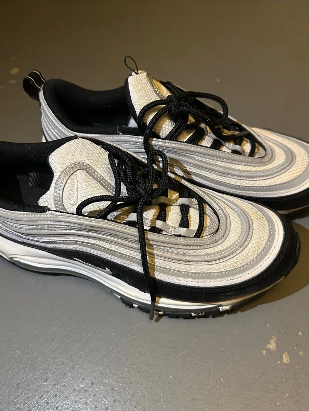 Nike Men’s Air Max 97 - Black, White & Silver